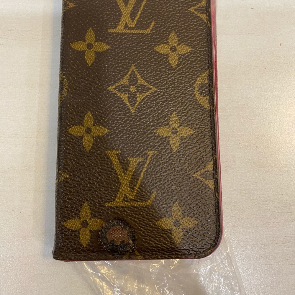 Authentic Luis Vuitton iPhone X case